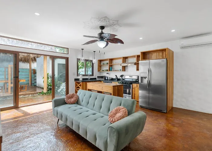 Modern With Chic Bohemian Style And Zen Outdoor Oasis With Swimming Pool And Tiki Style Dining Space * Potrero (Guanacaste)